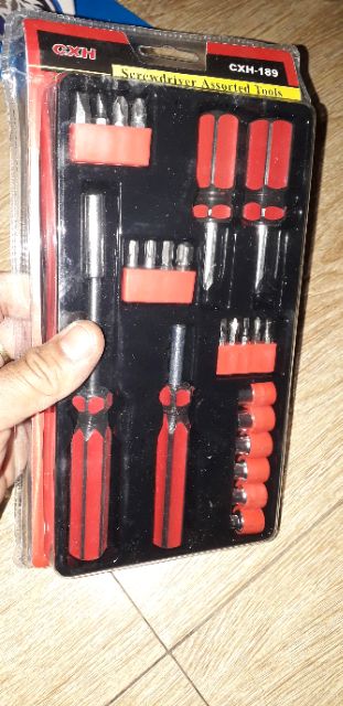 Sét tua vít đa năng gồm 23 món CXH189 rất đẹp