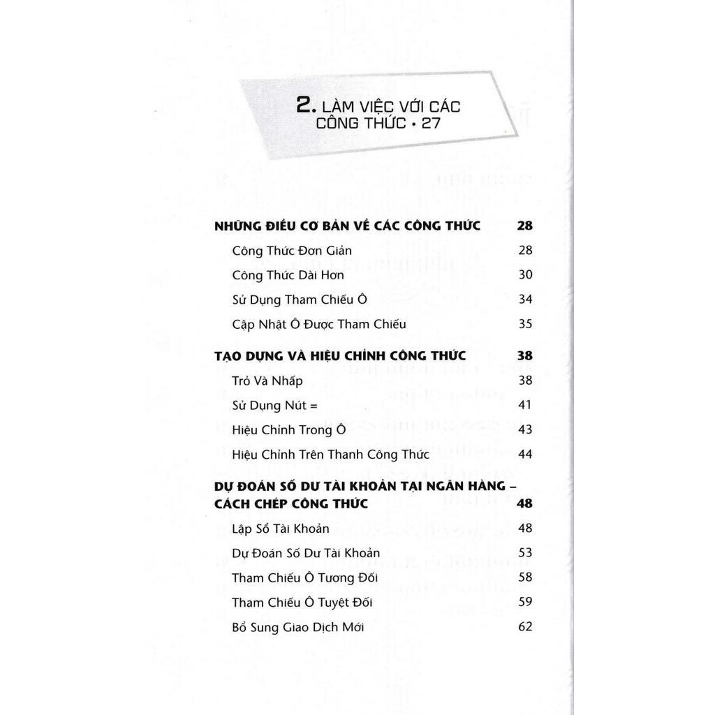 Sách - Tin Học Văn Phòng - Công Thức &amp; Hàm Excel
