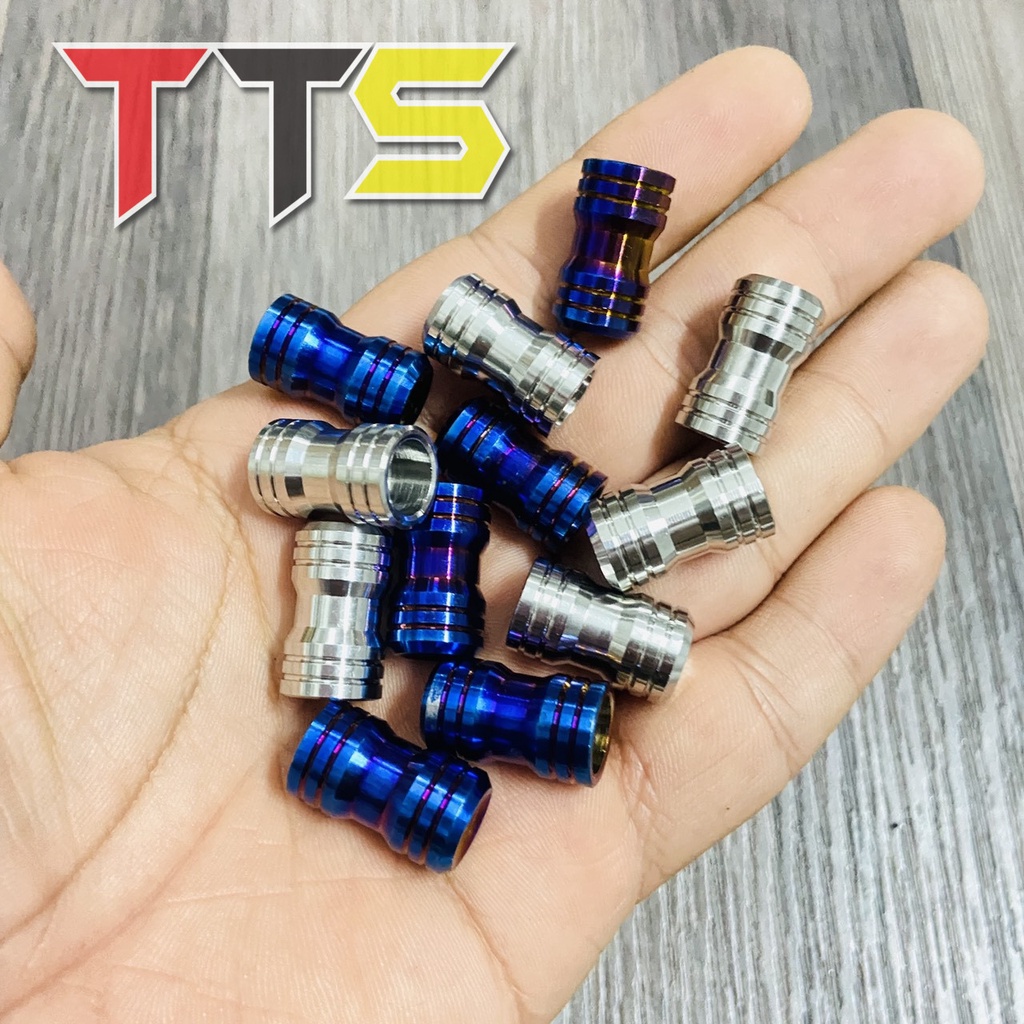 Một cặp nắp van vòi salaya v2 sử dụng cho mọi dòng xe máy, xe ga, xe hơi