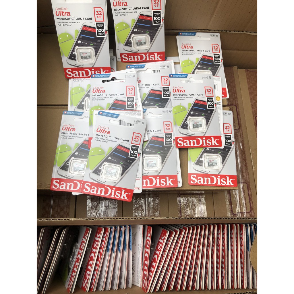 [CHÍNH HÃNG] Thẻ nhớ 32G Sandisk - Thẻ nhớ 32G Lexar - Chính hãng Vĩnh Xuân, Mai Hoàng | BigBuy360 - bigbuy360.vn