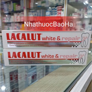 Kem đánh răng lacalut white & repair 75ml