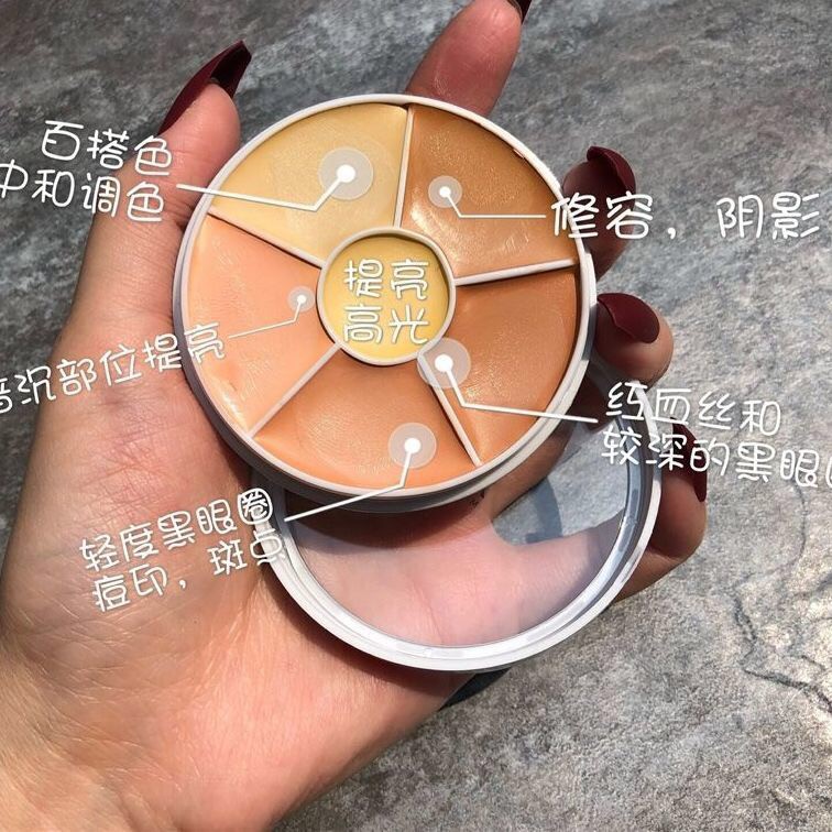 (hàng Mới Về) Kem Che Khuyết Điểm 6 Màu 3 Trong 1 Xuxu | BigBuy360 - bigbuy360.vn