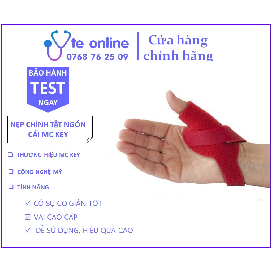 Nẹp chỉnh tật ngón tay cái cho trẻ em
