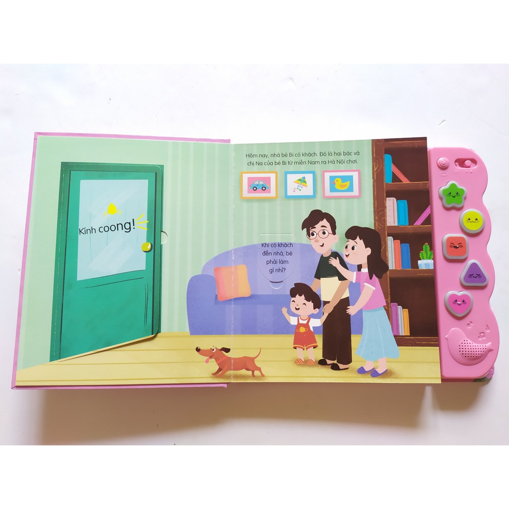 Sách Âm Thanh - Bé Ngoan Học Lễ Phép