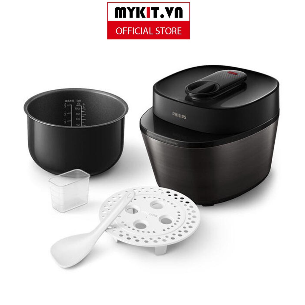 Nồi áp suất đa năng điện tử Philips HD2151 /66 nấu ngon ngon trong 30 phút, công nghệ cao- Hàng Chính Hãng