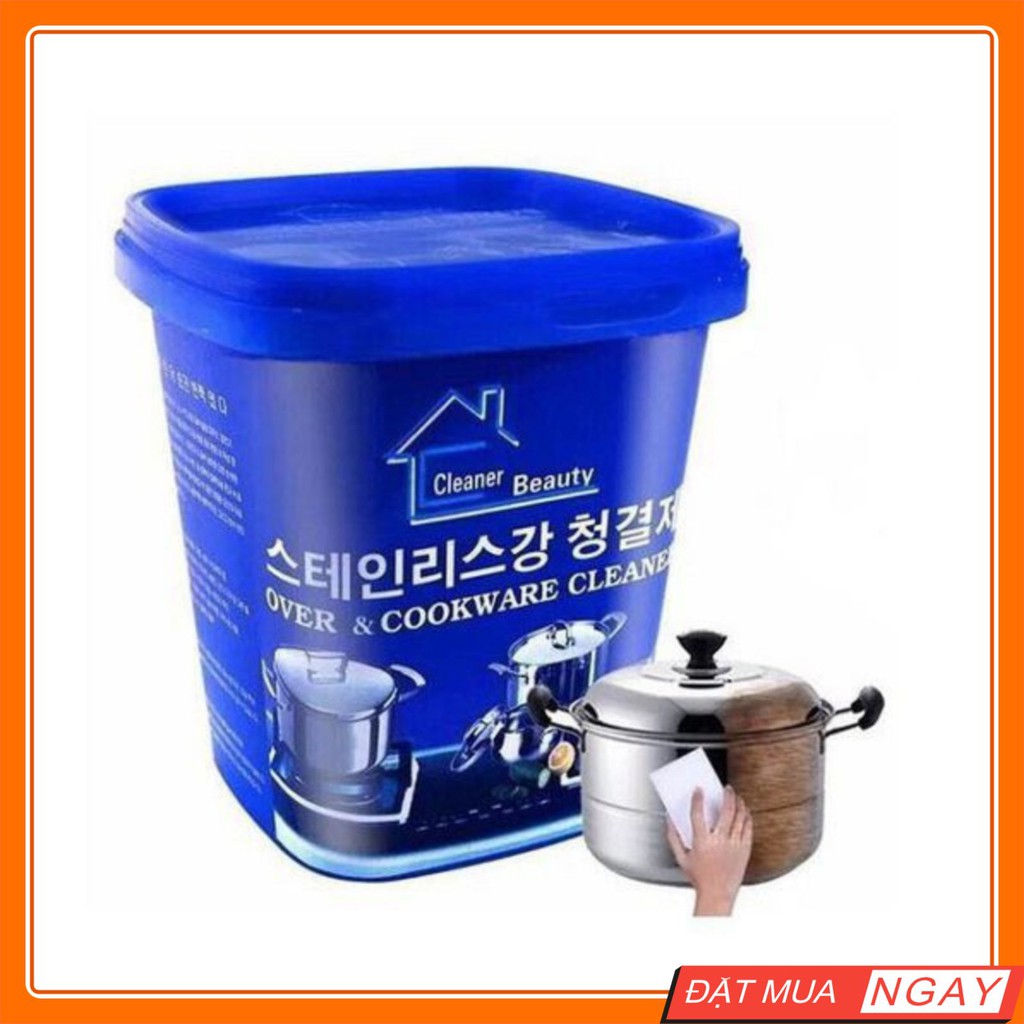 Kem Tẩy Xoong Nồi Hàn Quốc – Kem Tẩy Rửa Đa Năng Rỉ Kim Loại, Đồ Gia Dụng Hàn Quốc 500ml