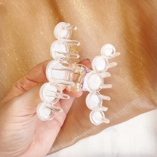 kẹp Tóc Nhựa Xà Cừ - 8cm