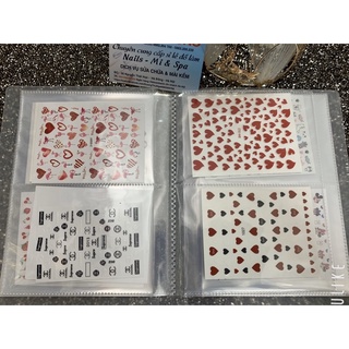Sổ đựng sticker bằng nhựa