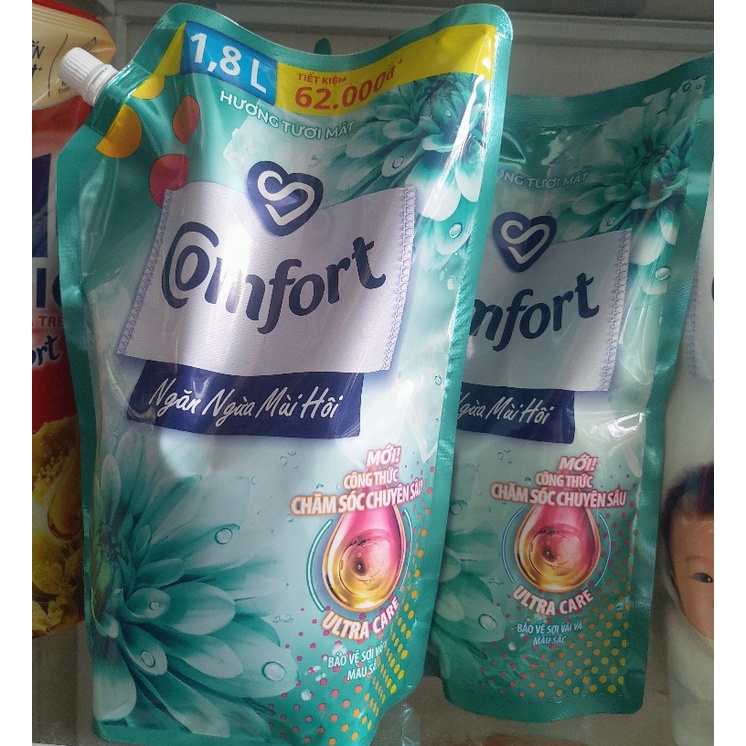 Nước xả vải Comfort Hương tươi mát 1.8 lít
