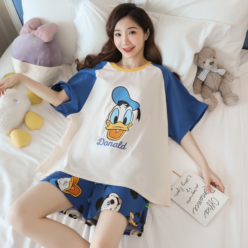 Bộ Ngủ Nữ Siêu Dễ thương- Đồ Bộ Mặc Nhà Cute N02_GUU