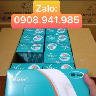 [ CHÍNH HÃNG ] 1 ĐÔI GĂNG TAY Y TẾ VGLOVE, CÓ BỘT