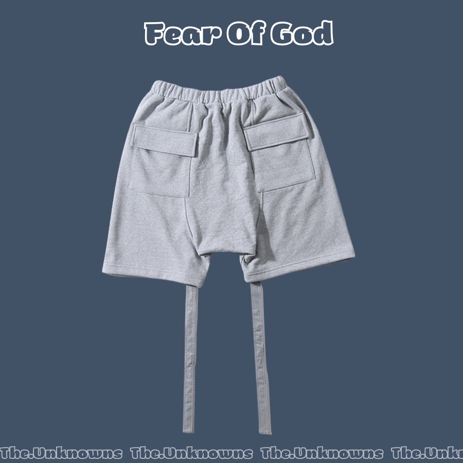 ⚡️[BEST QUALITY]⚡️-Short Fear Of God 19ss XI Collections,quần short Fog(Grey)