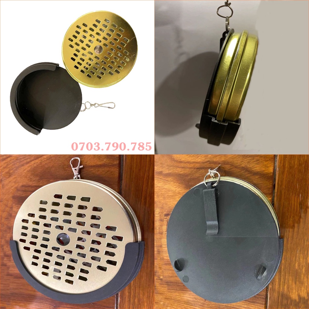 Khay Đựng Nhang Muỗi 4 Loại - Không nắp - Có nắp - Khay có móc treo - Hộp bọc nhựa