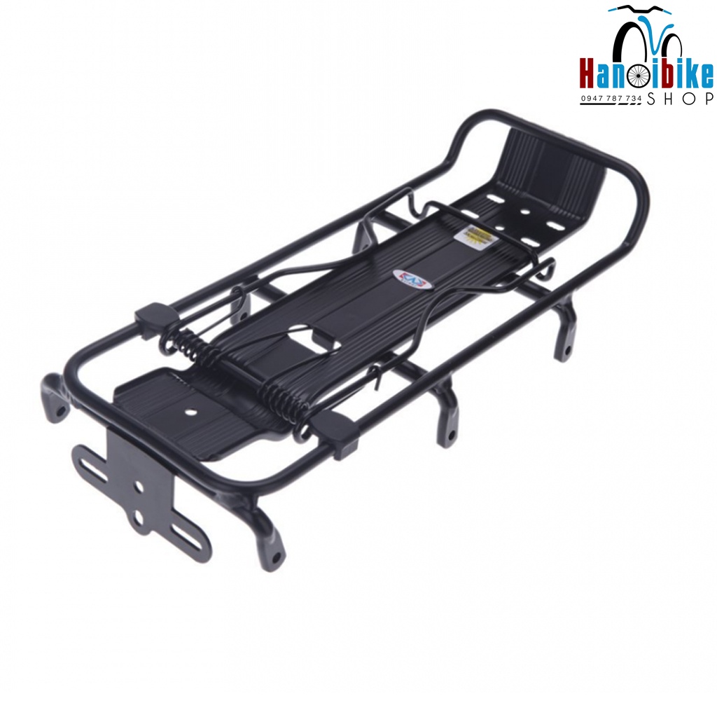 Gác baga nhôm 3 chân phanh đĩa cho xe đạp thể thao