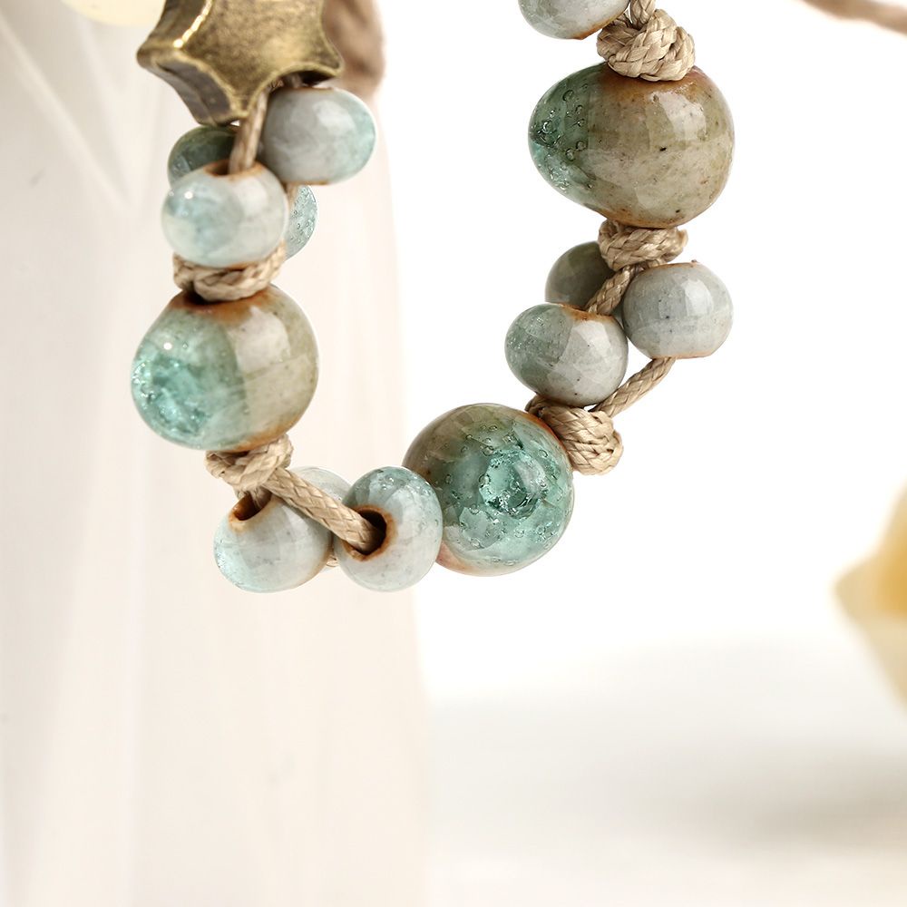 Vòng tay thiết kế chuỗi hạt phong cách cổ điển thiết kế mới phổ biến cho nữ