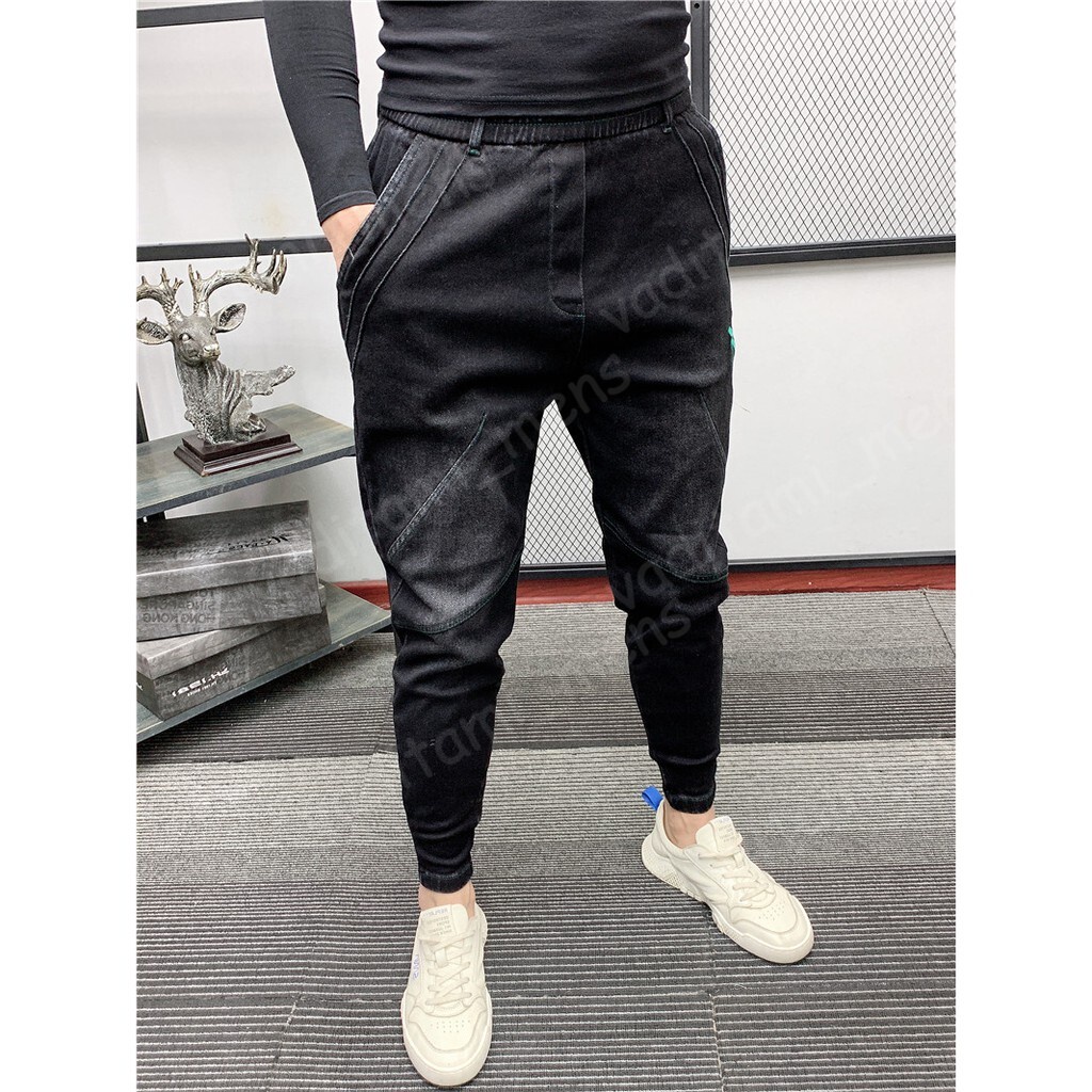 Quần jean thêu NY form jogger siêu đẹp VADITAMI_MENS