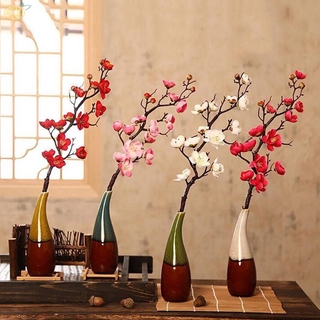 Cành Hoa Mận Nhân Tạo Trang Trí Nhà Cửa