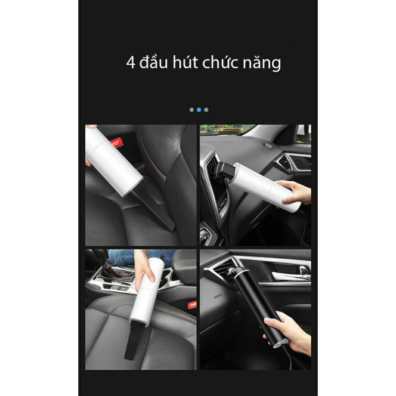 Máy hút bụi dùng cho oto ô tô dùng tẩu 12V tuy nhỏ nhưng khỏe A606