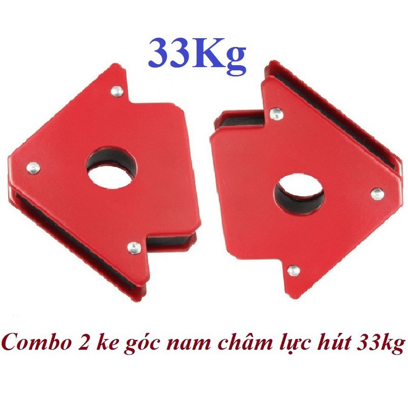 ke góc nam châm 75LBS LỰC HÚT 33KG-BỘ 2