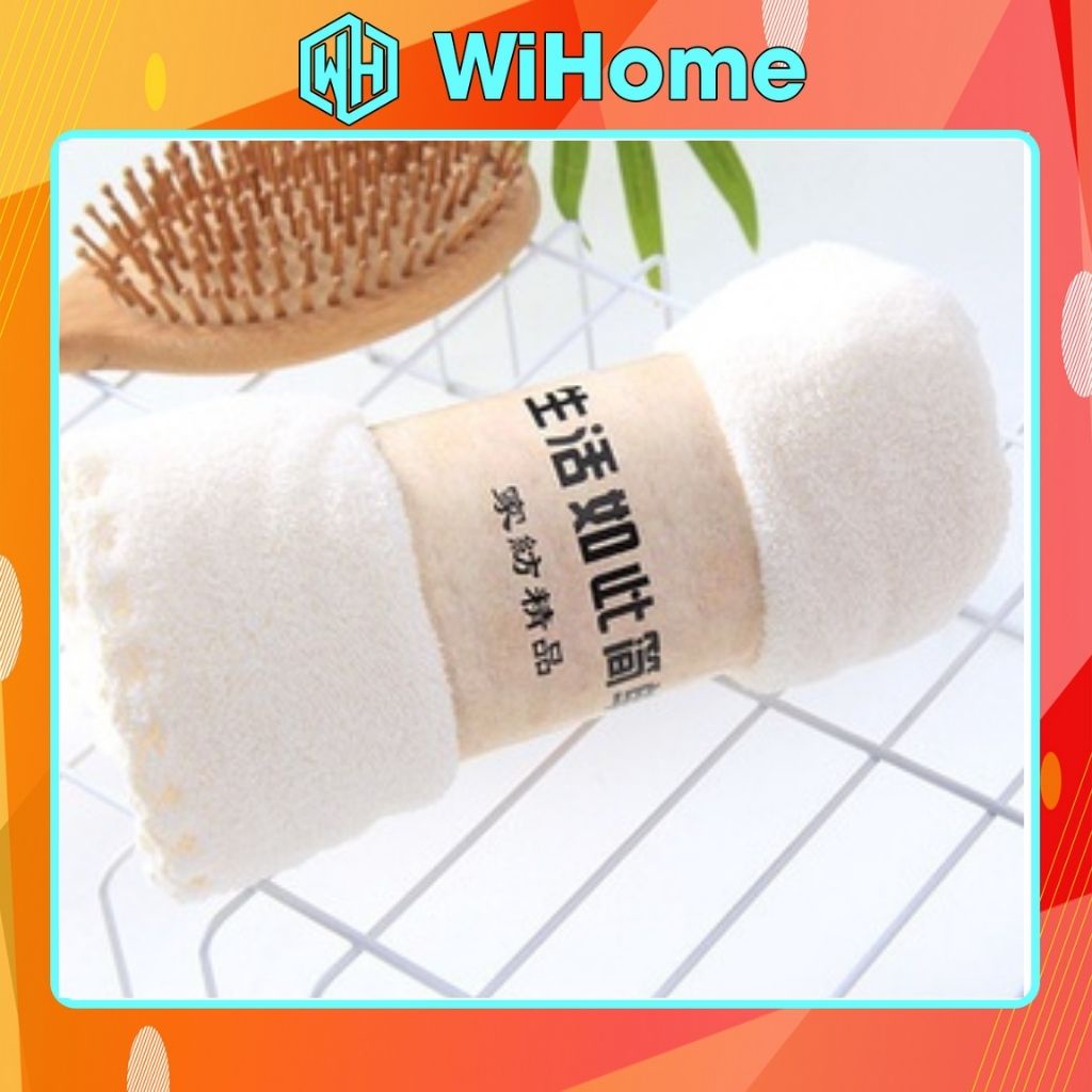 Khăn Mặt Lông Mịn Siêu Thấm Hút Hàn Quốc 50x30cm Đủ Màu