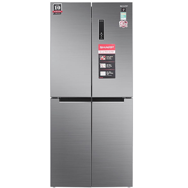 Tủ lạnh Sharp 4 cánh Inverter 572 lít SJ-FX640V-SL