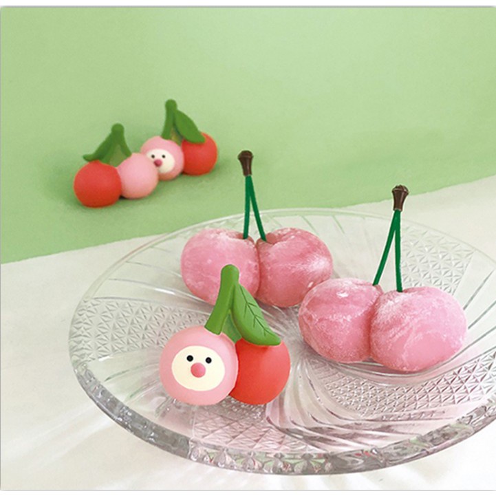 DECOLE❤Dụng Cụ Trang Trí Thức Ăn Phong Cách Nhật Bản Độc Đáo❤Nhân Vật Hoạt Hình fuji cherry trip, fuji cherry cat D20-58