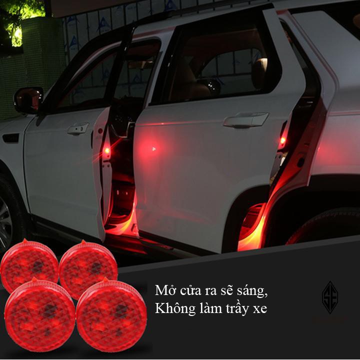 Đèn Led cảnh báo mở cửa ô tô gồm 2 đèn