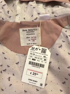 Áo khoác zara