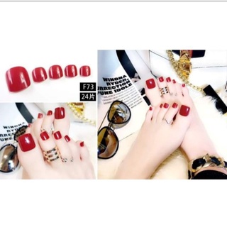 Móng tay giả, bộ 24 móng kèm keo, dũa ms 080