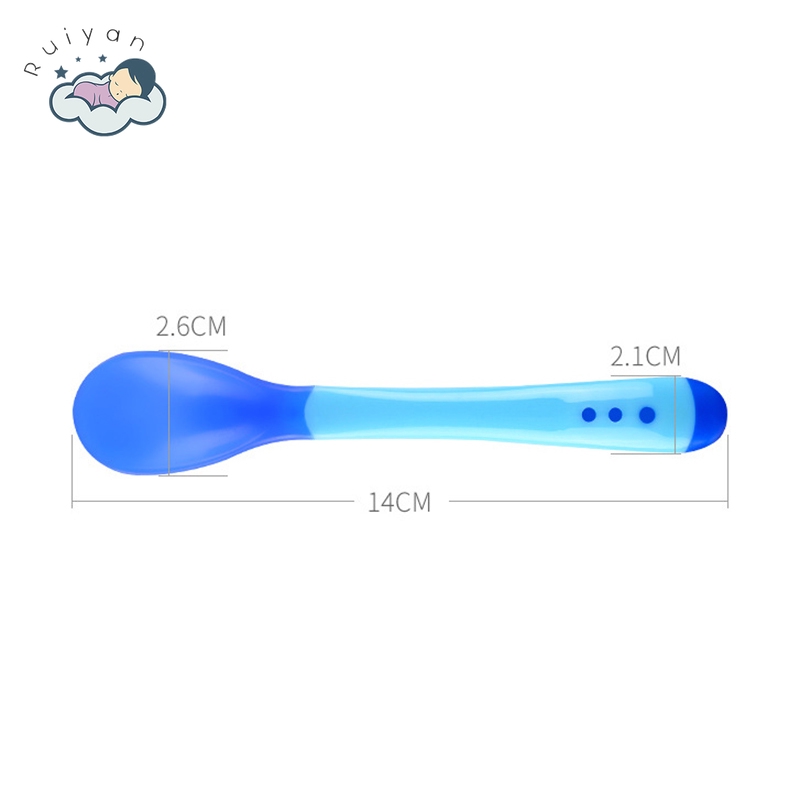 Thìa Ăn Dặm Báo Nhiệt Độ Nóng Dành Cho Bé