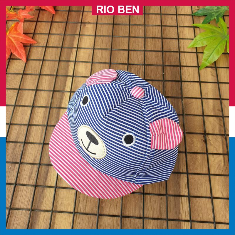 Nón bé nhỏ có tai dễ thương, bé dưới 2 tuổi RBN082