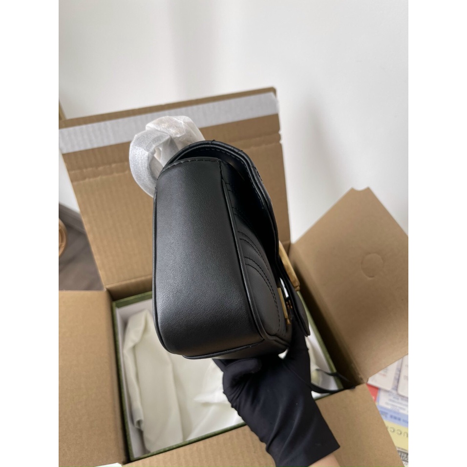 Túi xách Gu MM Brown collection SP Fullbox size 22/Túi đeo chéo Gu MM SP size 22 Fullbox