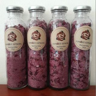 Muối tắm hoa hồng