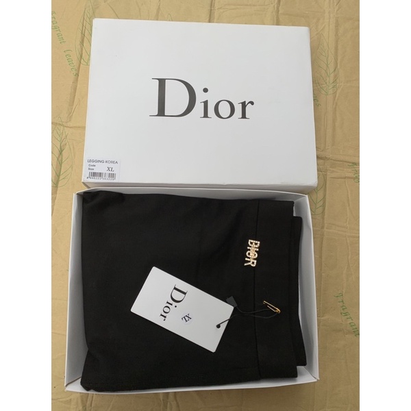 Quần Legging D.I.O.R.R Nữ Ống Bó Nâng Mông Có Túi Sau Full Hộp
