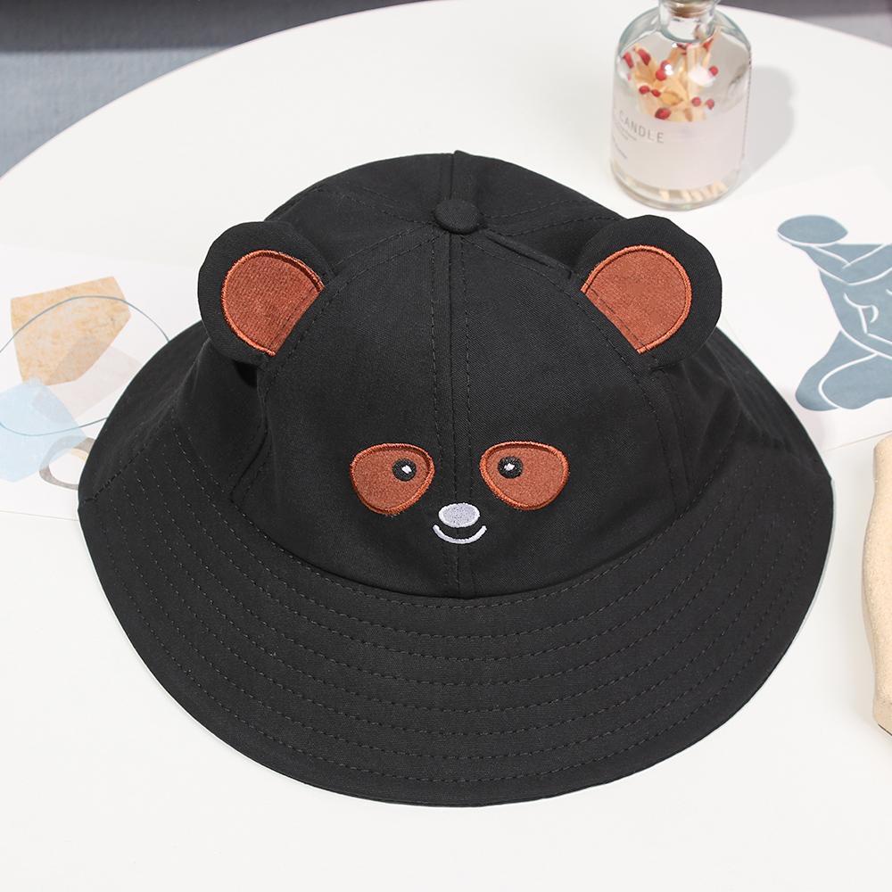 Mũ Bucket Chống Nắng Vải Cotton In Hình Gấu Trúc Thời Trang Cho Nam Và Nữ