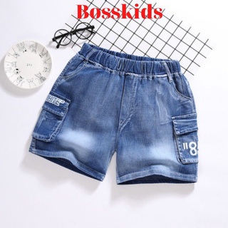 Quần jean bé trai size đại Bosskids chất vải cotton co giãn 4 chiều mẫu mới 2022 QDBT14722