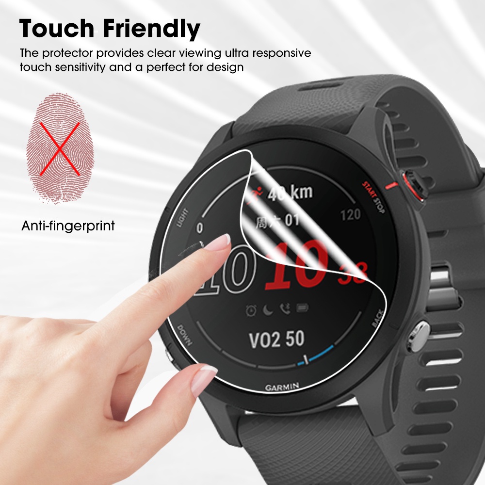 Miếng Dán Màn Hình Chống Trầy Cho Đồng Hồ Thông Minh Garmin Forerunner255