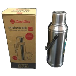 Bình thủy 2 lít inox Rạng Đông RD 2035 ST2 - Phích nước nóng 2 lít Rạng Đông RD 2035 ST2