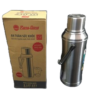 Bình thủy 2 lít inox Rạng Đông RD 2035 ST2 - Phích nước nóng 2 lít Rạng Đông RD 2035 ST2