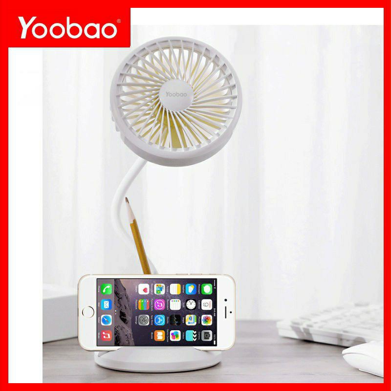 Quạt yoobao tích điện D8 2000mAh - Hàng chính hãng
