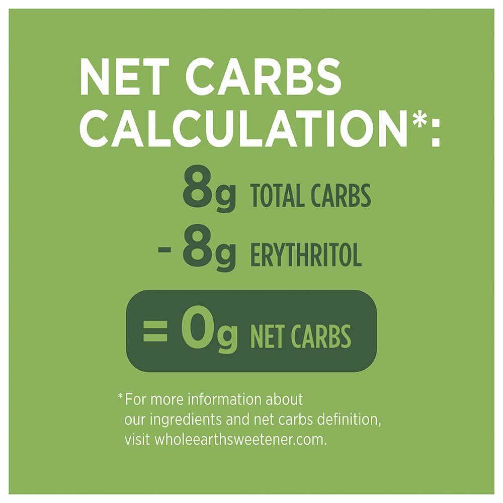 ĐƯỜNG VÀNG ĂN KIÊNG LA HÁN QUẢ Whole Earth Erythritol & Monk Fruit CHO NGƯỜI TIỂU ĐƯỜNG