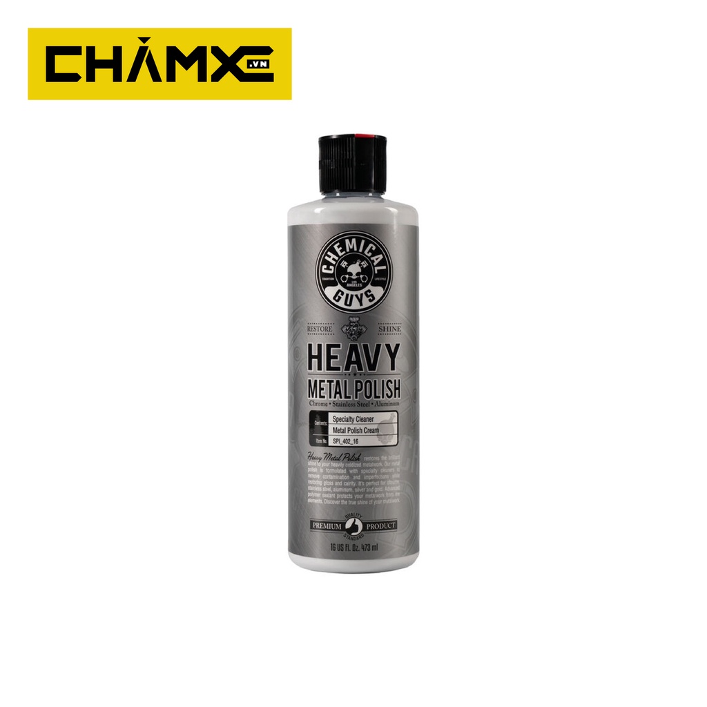 Gel Đánh Bóng Kim Loại - Chemical Guys Heavy Metal Polish