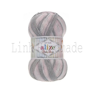 Cuộn Len Alize Baby Best Batik 6664