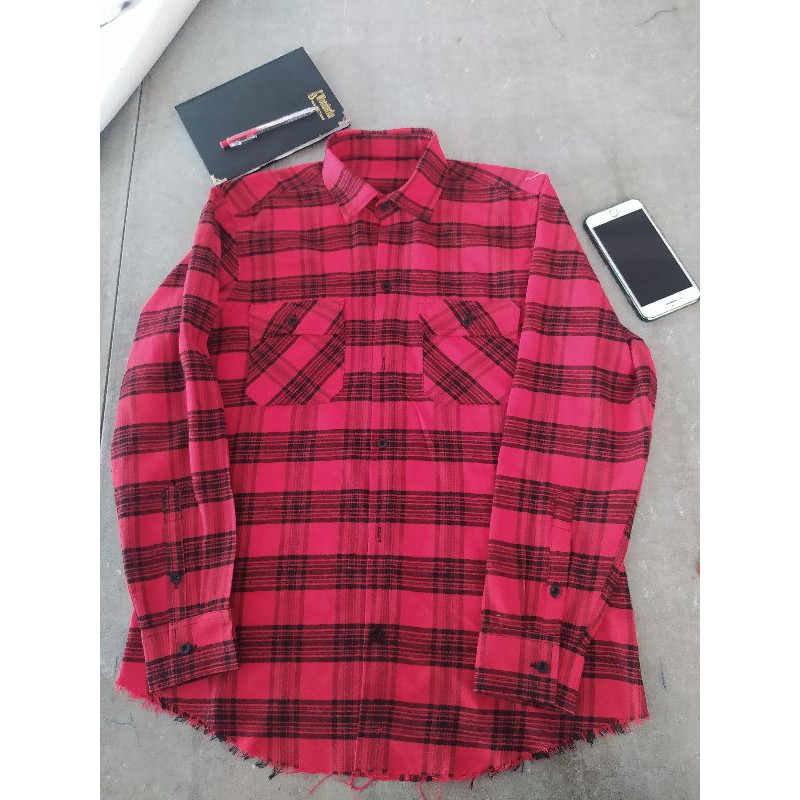 Áo sơ mi caro canh sọc dài tay# unisex #form rộng #khoác nắng#may tn