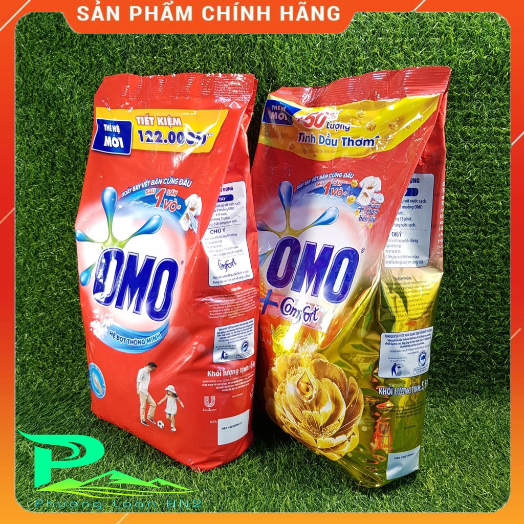 Bột giặt Omo - Túi 5.7kg