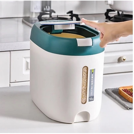 THÙNG ĐỰNG GẠO 10KG DORON CỰC ĐẸP