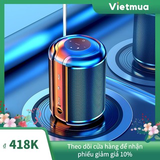Loa bluetooth âm thanh siêu trầm, âm thanh nổi hifi, pin trâu 2200mah, hỗ trợ thẻ nhớ, usb