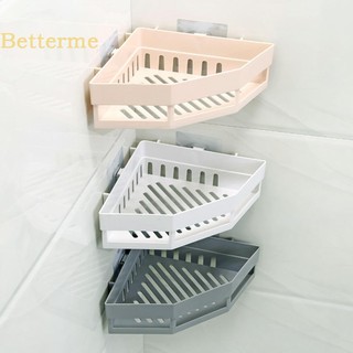 H♫-Triangle Corner Drain Shelf Bathroom Storage Rack Container Shelf