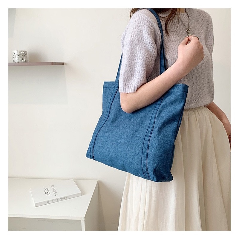 Túi Xách Vải denim Cỡ Lớn NB00162