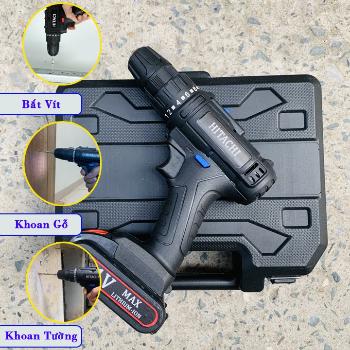 Khoan Pin 21v Hitachi Máy Khoan Pin Nhật bản